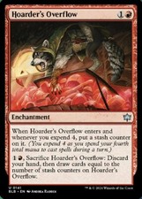 Hoarder's Overflow Light Play, English Magic the Gathering MTG Bloomburrow