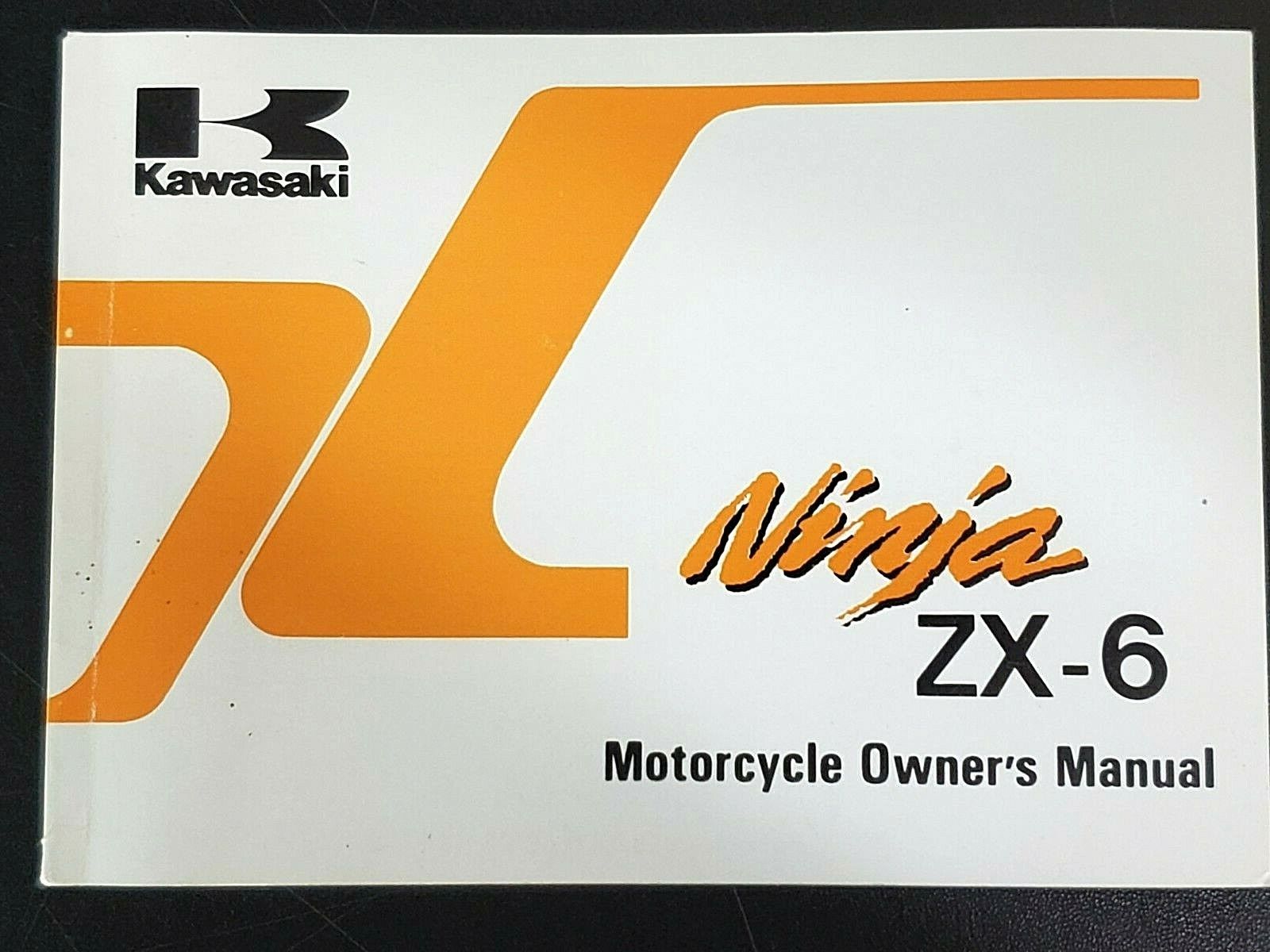 1994 Kawasaki NINJA ZX-6 (ZX600) OEM Factory Owner's / Maintenance Manual,  New
