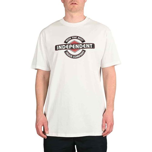 Independent Rtb Barra S/S Camiseta - Blanco