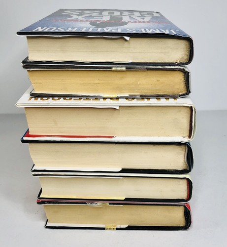 Lot of 6 James Patterson Novels Hardback Alex Cross Random Mix Lot - Picture 6 of 6