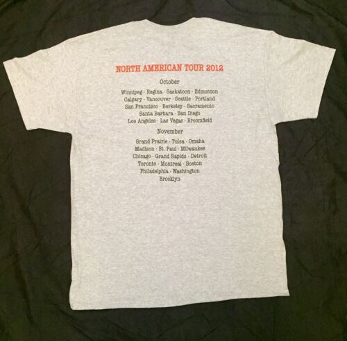 Mark Knopfler Tshirt 2012 Tour grau Dire Straits Herren - Bild 3 von 5