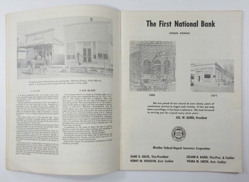 Logan Phillips County Kansas History Pioneer Families Illustrated 1871-1971 - Imagen 6 de 14