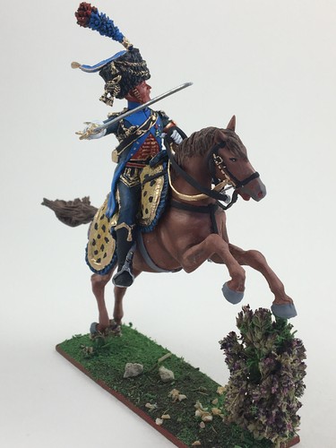 Painted Napoleonic metal figure 1/30, French Adjutant of general VID SOLDIERS - 第 7/8 張圖片