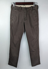 Abercrombie Kids Pants Size 14 Slim The A&F Skinny Brown Uniform Casual Preppy