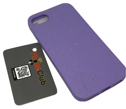 Funda Delgada Ambiental Para iPhone SE 2022 Biodegradable 2M Prueba de Caídas Púrpura - Imagen 1 de 4