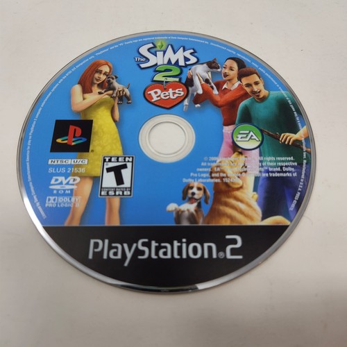 The Sims + 2 Pets Lot PS2 PlayStation 2 NTSC-U/C CIB Complete Tested Working - Picture 11 of 14