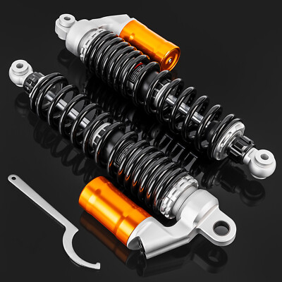 Pair 368mm Performance Front Air Shocks Absorber For Yamaha Raptor 660R 700R USA
