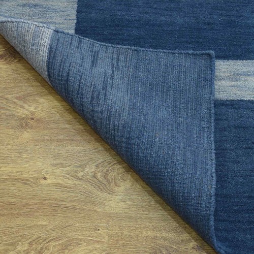 Hand Knotted Loom Wool Area Rug Contemporary Blue Light Blue BBH BBL0B904L03X03 - Picture 37 of 155