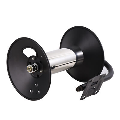 #ad Retractable Power Pressure Washer Hose Reel 3 8quot; X 100 Ft4000PSI Hotamp;Cold Water $64.64