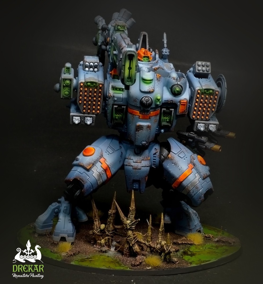 KV128 Stormsurge TAU warhammer 40K ** COMMISSION ** painting