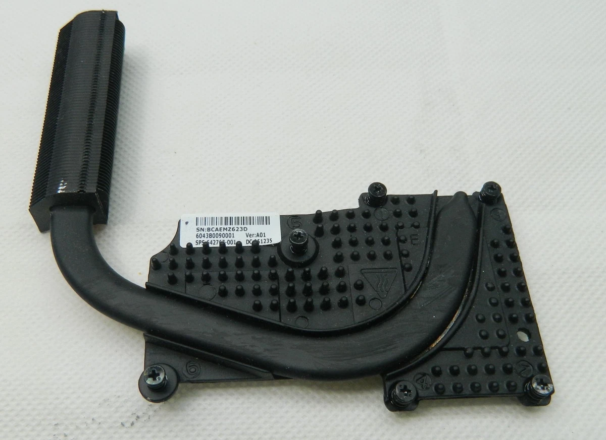 6043B0090001 HP Elitebook 8460P OEM CPU Cooling Heatsink 642767  