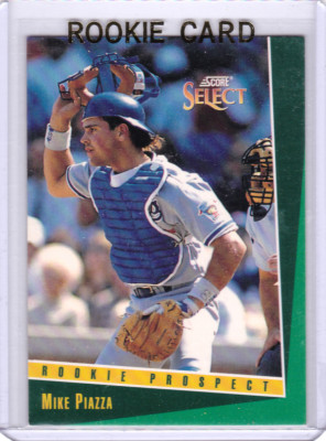 MIKE PIAZZA ROOKIE CARD Select Prospect RC Baseball LOS ANGELES