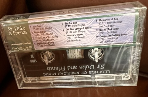 Sir Duke & Friends Cassette Tape New Sealed Tony Bennett, Duke Ellington Benny - Picture 2 of 3