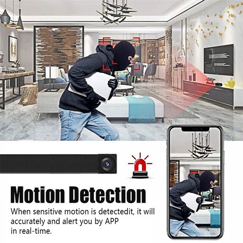 2x Mini Wlan Wifi Kamera P2P Überwachungskamera Video Aufnahme Knopf Einbau USB - Bild 6 von 17
