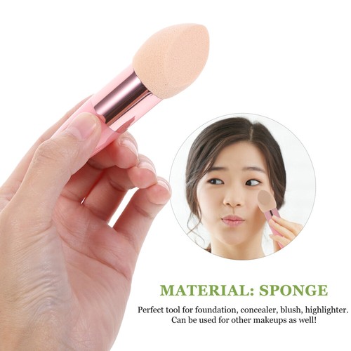3 Pezzi Trucco Spugna Stick Viso Spugne Pennello Fondotinta per Liquido - Foto 8 di 12