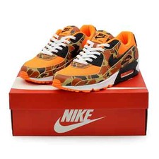 CW4039-800 Nike Air Max 90 Total Orange Duck Camo Black (Herren)