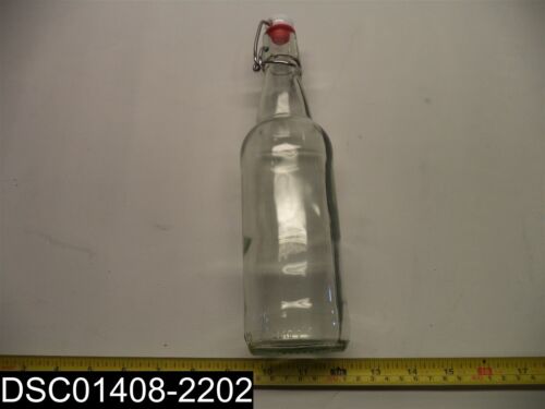 Qty=6: 5060563800009 Otis Classic 16oz Glass Bottles with Swing Top Cap