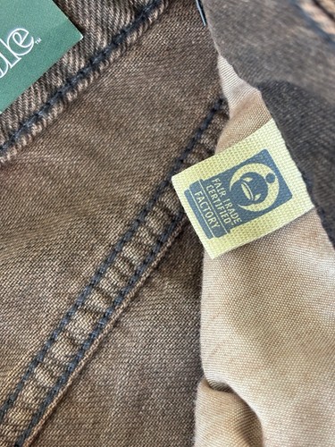 Mid-Rise Baggy Cargo Jean Womens Sz 00 Brown Wide-Leg NWT Wild Fable - Picture 6 of 12