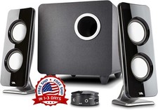 Bocinas Para Computadora Parlantes Laptop Amplicadas De Bajos Potentes Gamer NEW