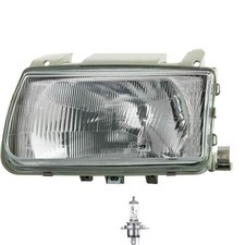 Scheinwerfer Frontscheinwerfer links H4 für VW Polo 6N1 inkl. Osram Lampen