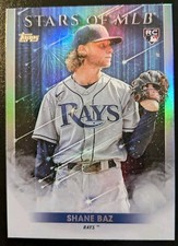 2022 Topps Update Series Baseball Shane Baz Stars Of MLB Rookie #SMLB-86 Rays