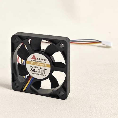 YS.TECH FD125010EB 5010 12V 0.18A 4PIN PWM Cooling Fan Bball Bearings - Picture 2 of 4