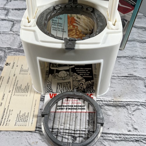Vintage 1993 Veg - O - Matic The Original Chopper K-Tel con manual en caja - Imagen 6 de 8