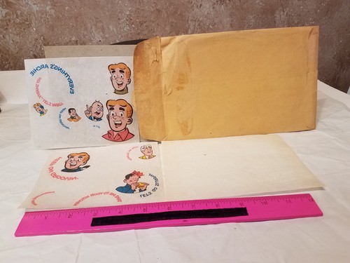 Raro 1969 Archie Iron On Transfers solo se podía pedir en caja de cereales en 1969 - Imagen 7 de 14