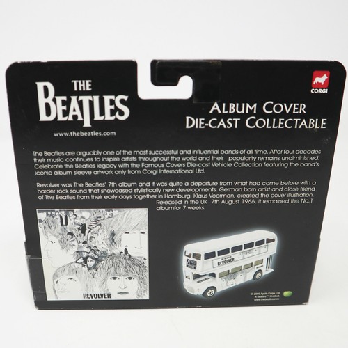 2008 CORGI CLASSICS THE BEATLES REVOLVER DRUCKGUSS BUS SAMMLERSTÜCK NEUWERTIG IN OVP VERPACKT - Bild 7 von 7