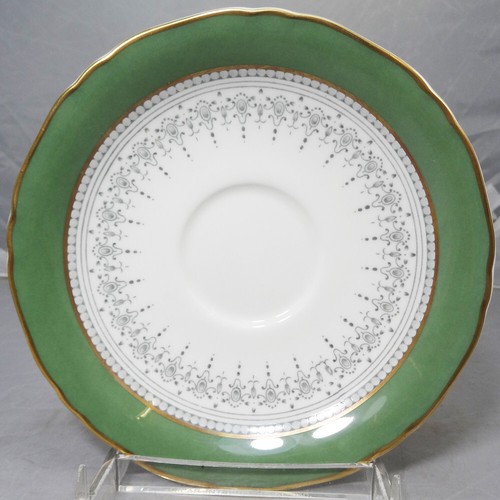 REGENCY GREEN & GRAY Royal Worcester 5 Piece Setting NEW NEVER USED England - Picture 18 of 23
