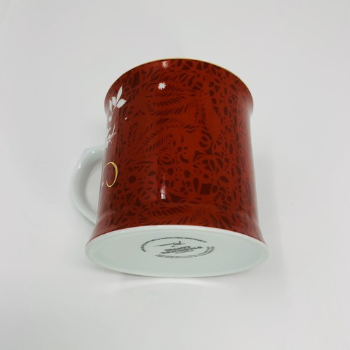 Starbucks Holiday Mug Red White by Rosanna Let Your Heart Be Light Wish 2009     - Picture 6 of 8