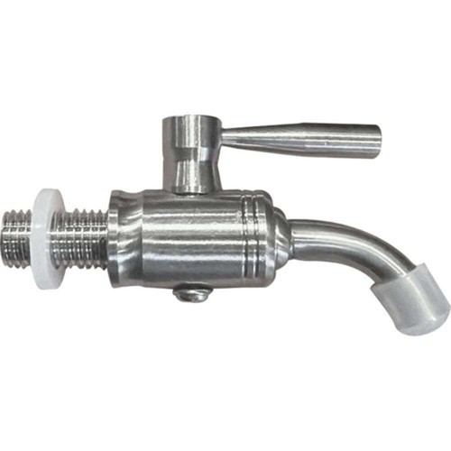 Grifo de acero inoxidable para barril de vino de roble 5L M12 X1,5 rosca grifo de repuesto - Imagen 2 de 3
