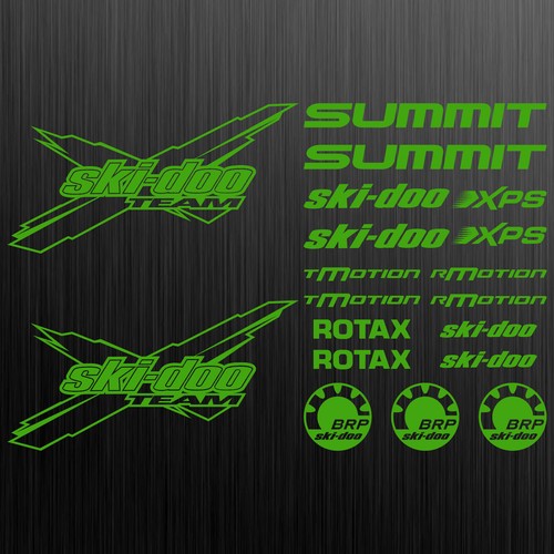 Pegatina skidoo Summit team sticker moto de nieve moto de nieve 19 piezas piezas - Imagen 14 de 19