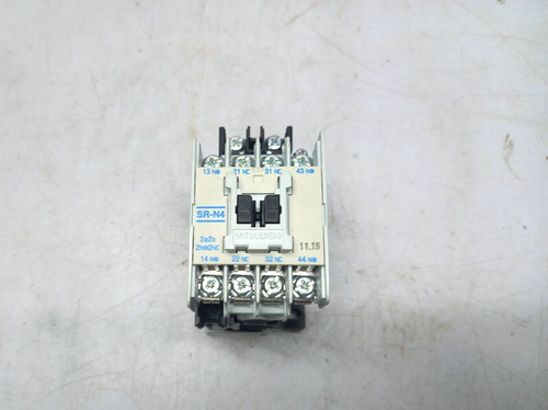 Mitsubishi SR-N4 2a2b 2No NC Contactor Relay 110V/220V AC15 DC15 - Picture 7 of 8