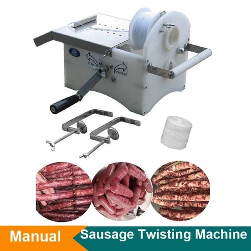 Manuelle Wurstbindemaschine Wurstknüpfmaschine Bindeglied Stufenmaschine - Bild 2 von 6