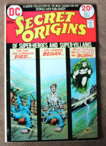 Secret Origins Vol. 2 #5 DC Comic Book 1973 Spectre Bronze Age - Picture 2 of 8