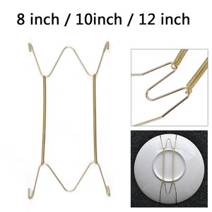 W-Type-Hook-8-034-to-12-034-Inch-Wall-Display-Plate-Dish-Hangers-Holder-for-Home-Decor