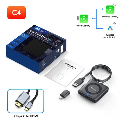 Accesorios Coche TV Coche Inalámbrico CarPlay Android - Imagen 7 de 12