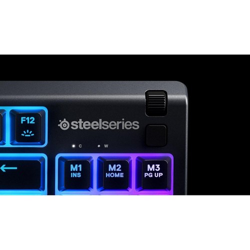 SteelSeries Apex 3 TKL IP32 Water Resistant Wired Gaming Keyboard - RRP$149 - Picture 5 of 7