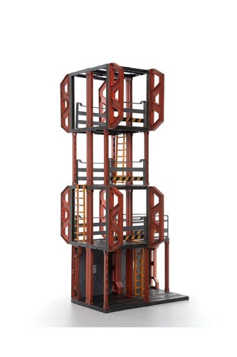 JOY TOYS JT1101 1/18 Mecha Depot Observation Tower For 3.75'' Figure Doll Model - Picture 2 of 16