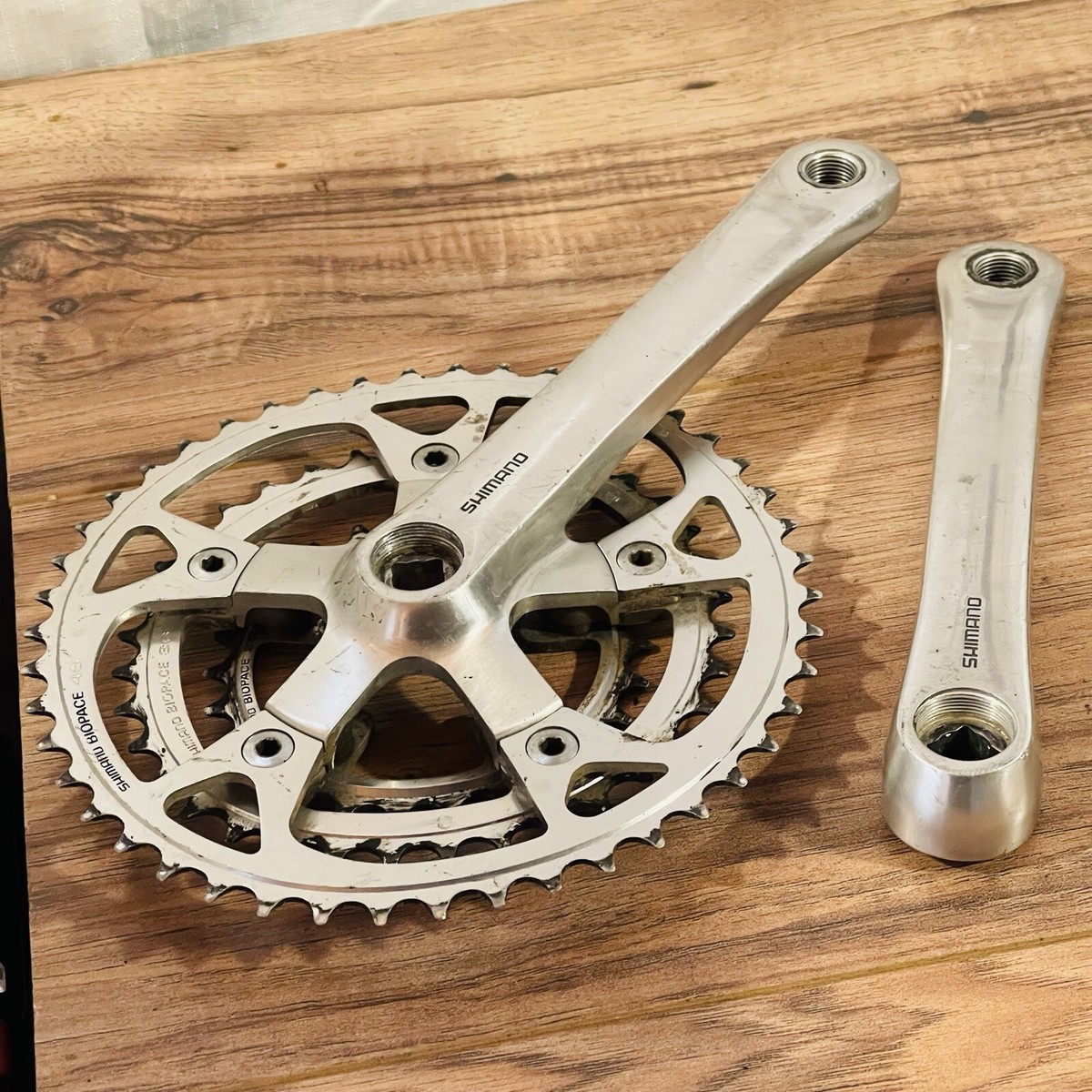 Shimano Deore XT FC-M730 175 Biopace Square Taper Crankset