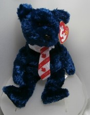 TY BEANIE BABIES  "POPS" THE CANADIAN BEAR MINT BEAR WITH TAG DOB 16/06/2001