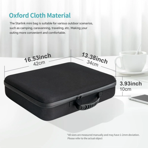 Portable Storage Case/travel bag For Starlink Mini,Shock and vibration resistant - Picture 7 of 9