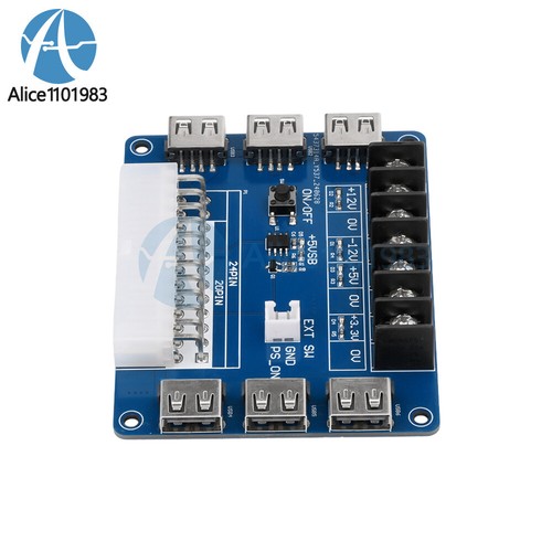 ATX Netzteil Breakout Board USB Laden Desktop Gehäuse Power Adapter Board - Bild 14 von 22