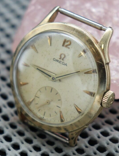 Reloj Pulsera Omega CAL 361 Redondo Vestido Cuerda 34mm De Colección Para Hombre Funciona Original - Imagen 5 de 7