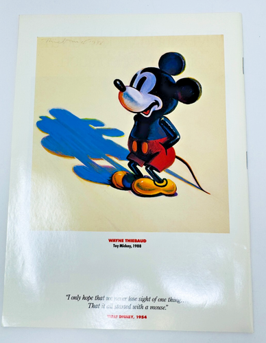 Mickey Is Sixty! 1988 Gedenkzeitschrift Mickey Mouse Animation Cel Disney - Bild 2 von 3