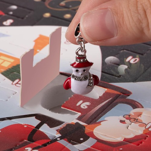 Weihnachtsarmband Adventskalender 2023 Charm Perlen + 2 Armbänder Geschenkset Kinder - Bild 29 von 37