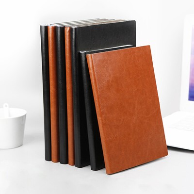 PU Leather Business Journal A5/B5 Notebook Lined Paper Writing 