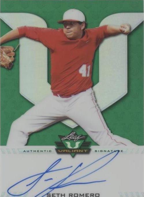 2017 Leaf Valiant Draft - Seth Romero #BA-SR1 - 1 of 1