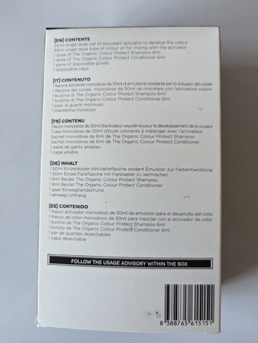 My Organics Organic Hair Colour Dye 6/6 DARK BLONDE Oil Based Ginseng FREE Post - Picture 4 of 4